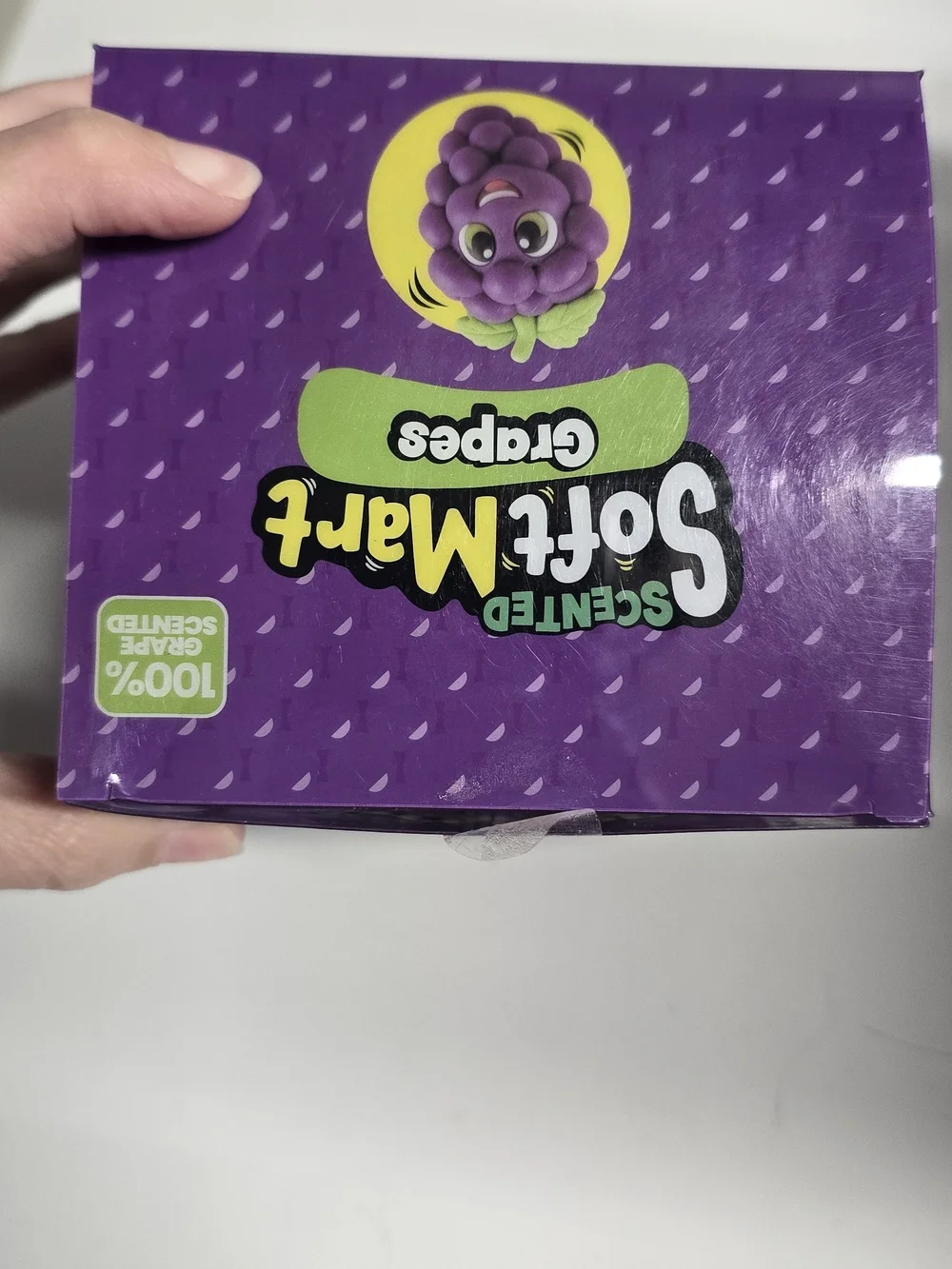 Grapes Squishy Toy - Purple